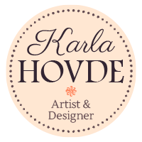 Karla Hovde Artist and Designer Logo